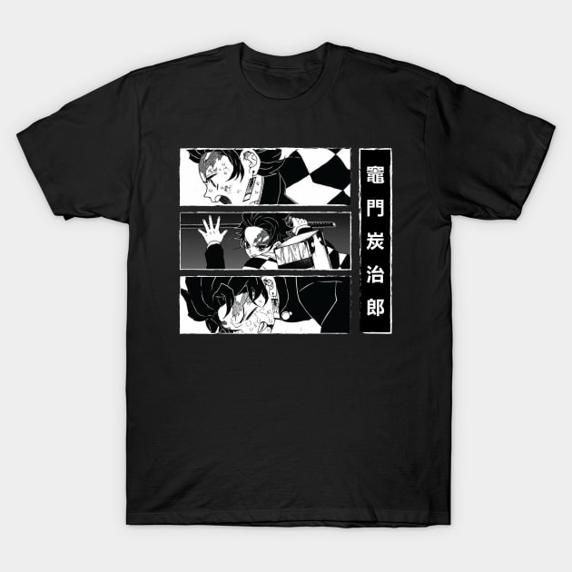 Demon slayer tanjiro kamado T-Shirt by Shapwac12